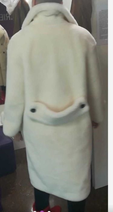 Шуба из овечьей шерсти