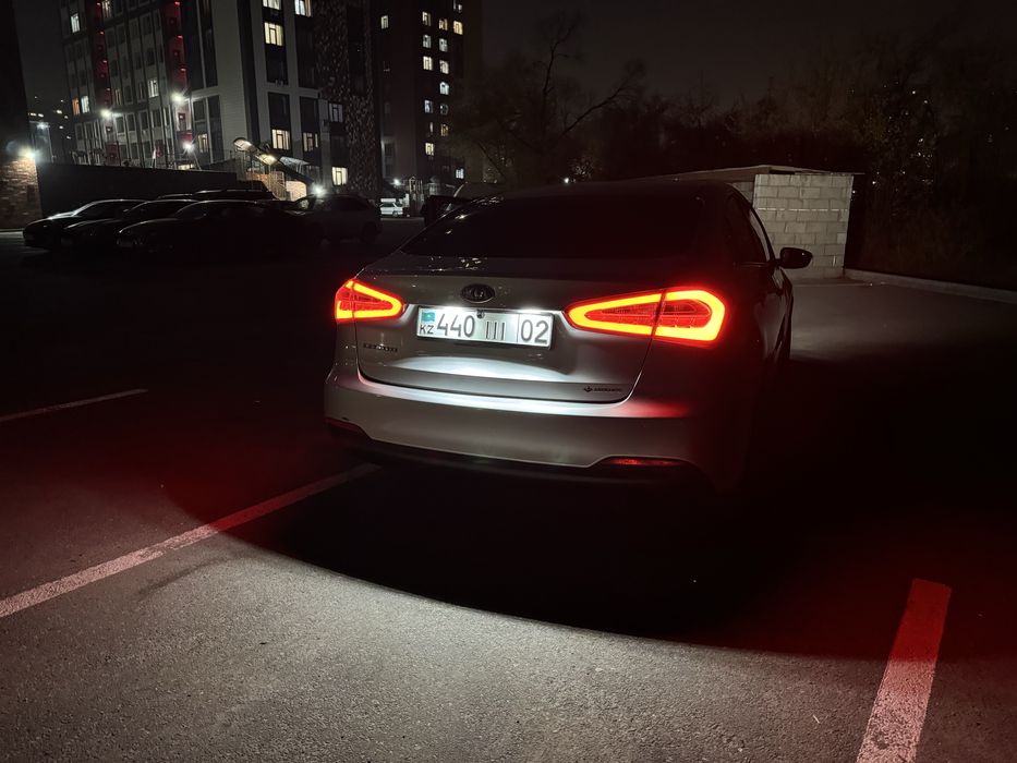 Kia Cerato 2013 (Подстветка номера)