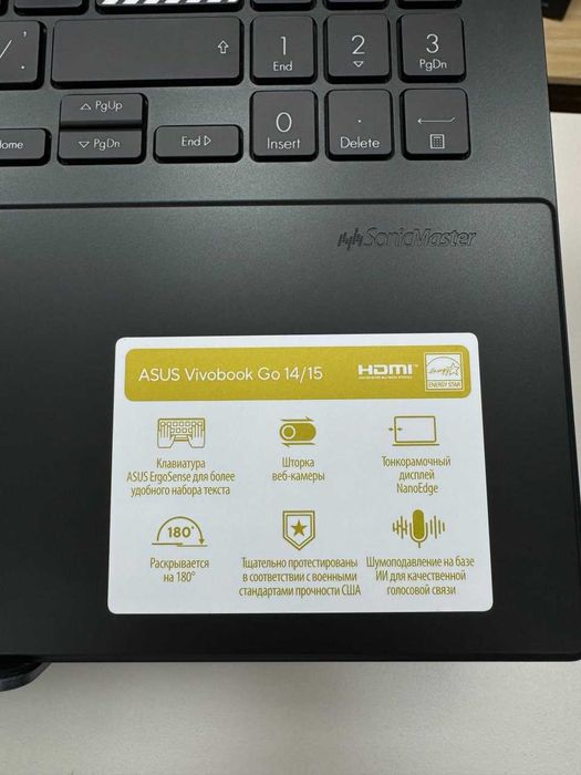 OLED EKRANLI NOUTBUK-Asus Vivobook Go 15+ASUS Original Ryukzaki SOVG'A