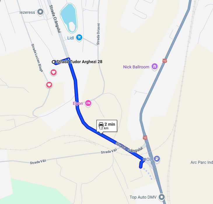 Vand parcele teren 550-1000 mp intravilan, DEJ, la 250 m de LIDL