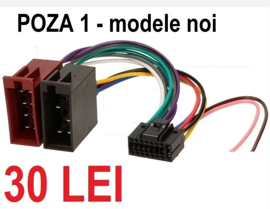 Adaptor ISO Pioneer JVC si Android