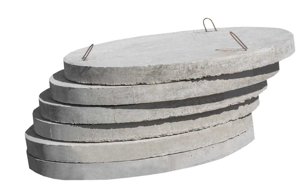 Capac din beton armat, placa de acoperire camine beton