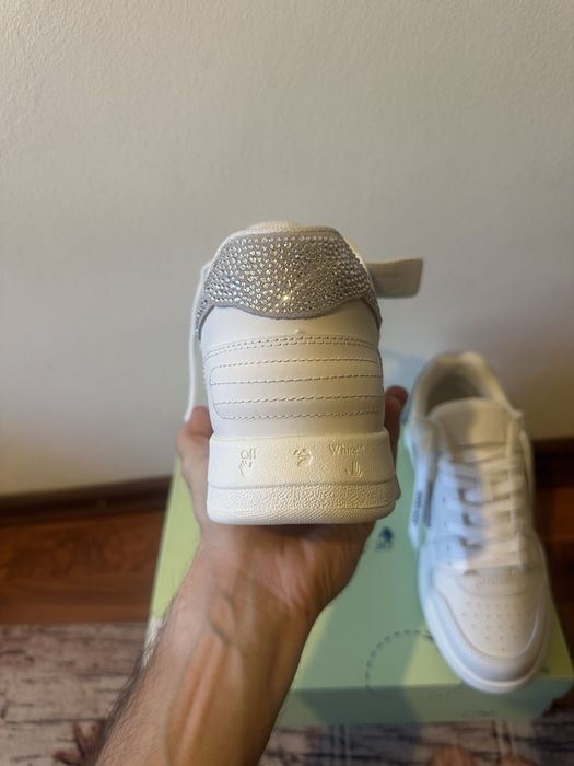 OFF-White Out Of Office Crystal Embellished White (Women’s)