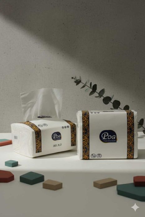 Quruq salfetka dillerlaga ham beramiz