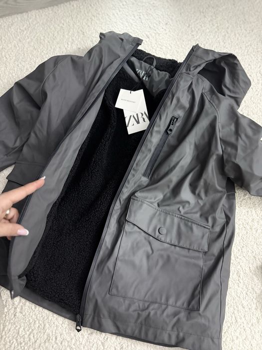 Jacheta imblanita si impermeabila Zara-140cm