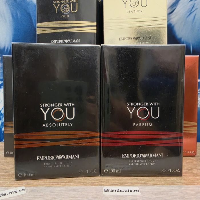 Armani Stronger With You Collection 100ml PARFUM, pret per bucata, made in France