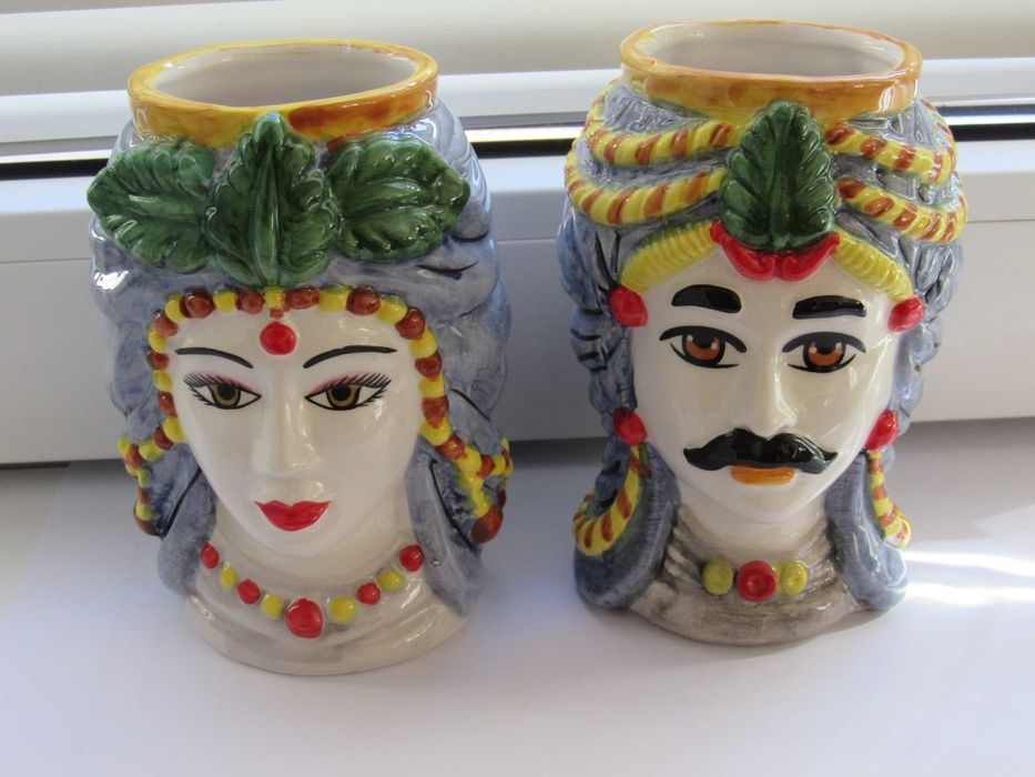 Сет от две вази-мавър от Сицилия, Италия