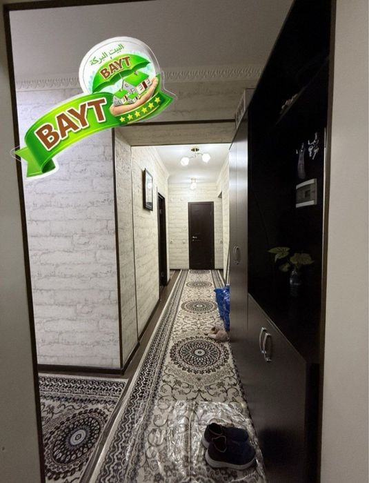 Продается 3х ком Сергели 5а Новостройка,Орт.330-Школа