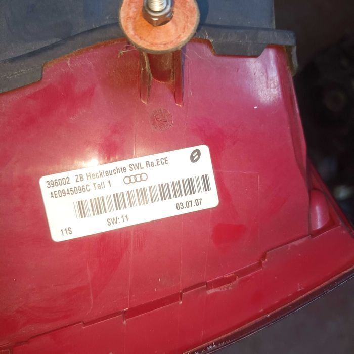 stop led dreapta spate audi a8 d3 2007
