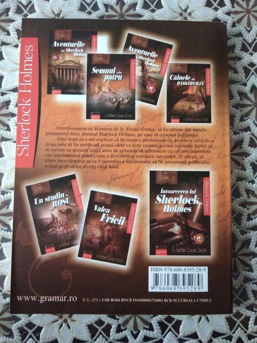 Întoarcere lui Sherlock Holmes vol. 2