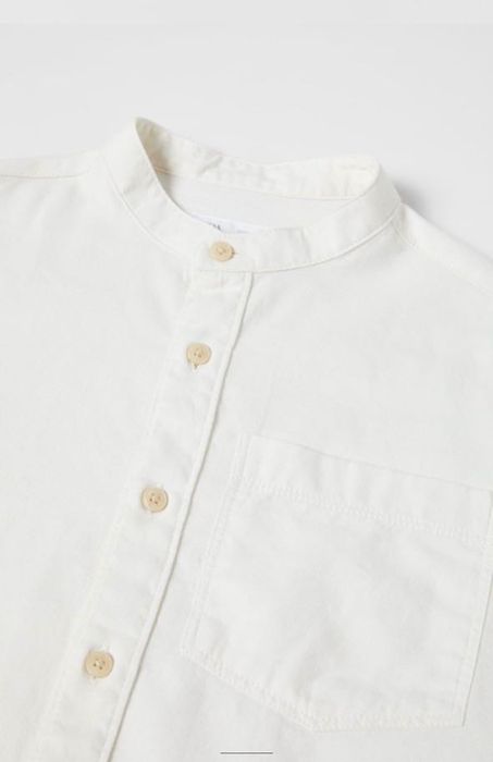 Детска риза с дълъг ръкав Zara