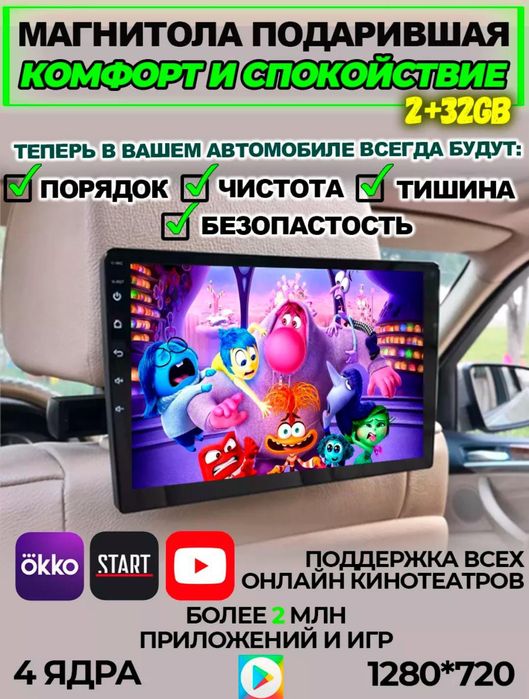 Магнитола 360 Круговой Обзор Андроид 360. Установка Рассрочка Гарантия