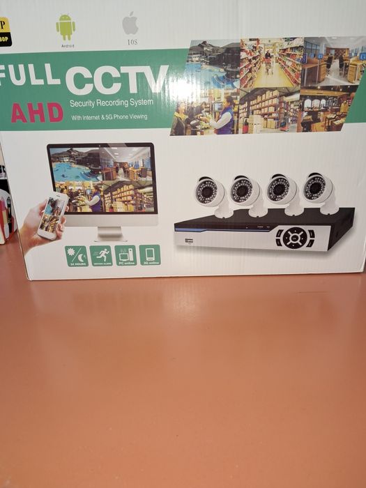 Sistem de supraveghiere HD cu 4 camere