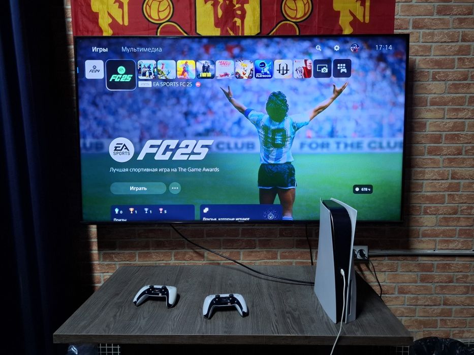 Playstation5 satladi ishinde oyinlari menen  diskavotli  g