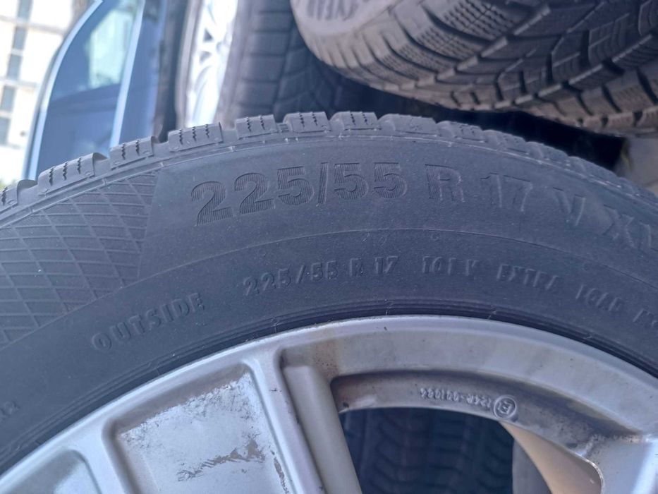 Jante / Roti Mercedes Cauciucuri Iarna 225 55 17 5x112