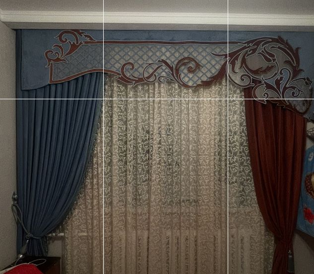 Ламбрекен, шторы