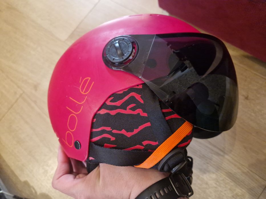 Casca copii cu viziera Bolle QUIZ VISOR 49-52cm