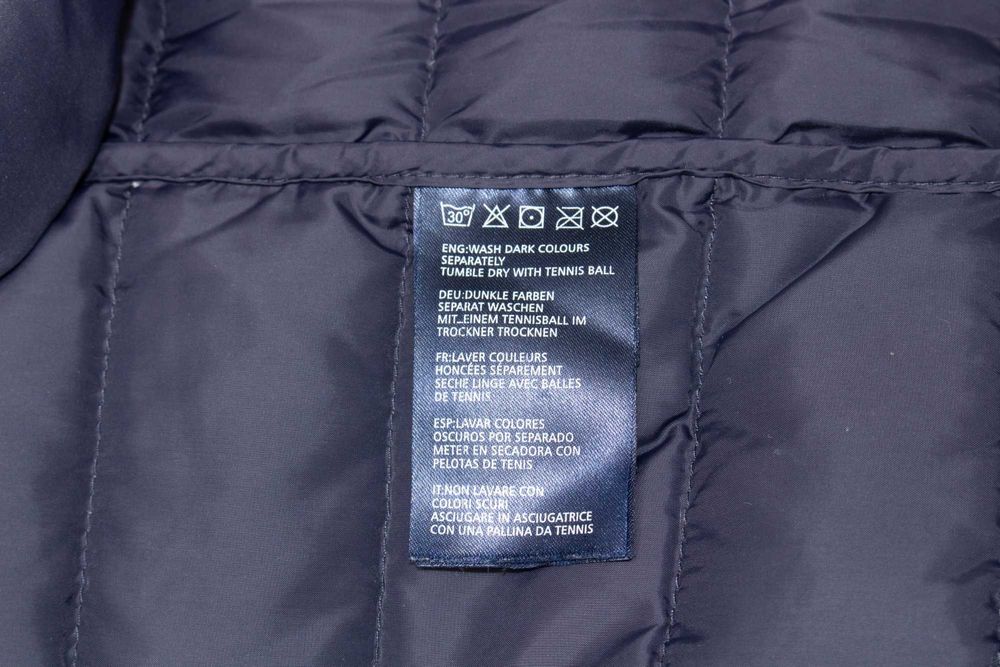 Gant мъжко яке пухено синьо пълнеж пух пролет/есен S