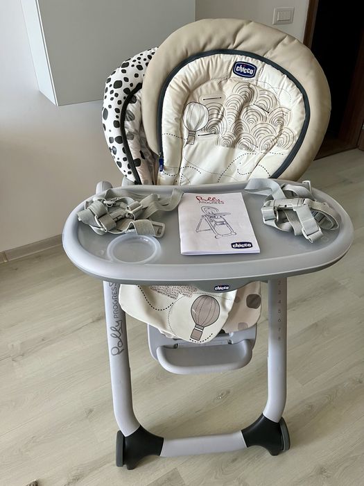 Scaun de masa Chicco Polly Progress 5 in 1