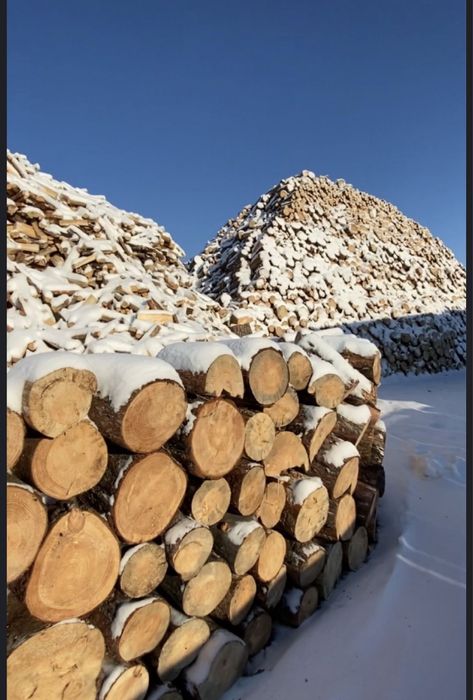 Сосновые рубленные дрова