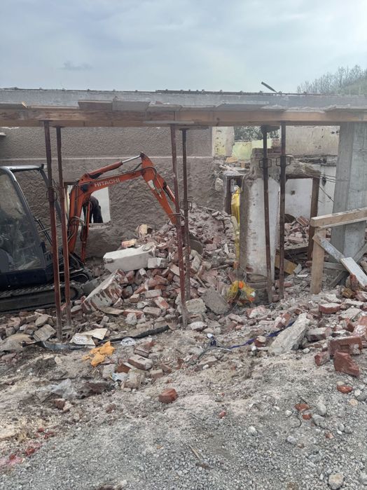 Услуги с мини багер