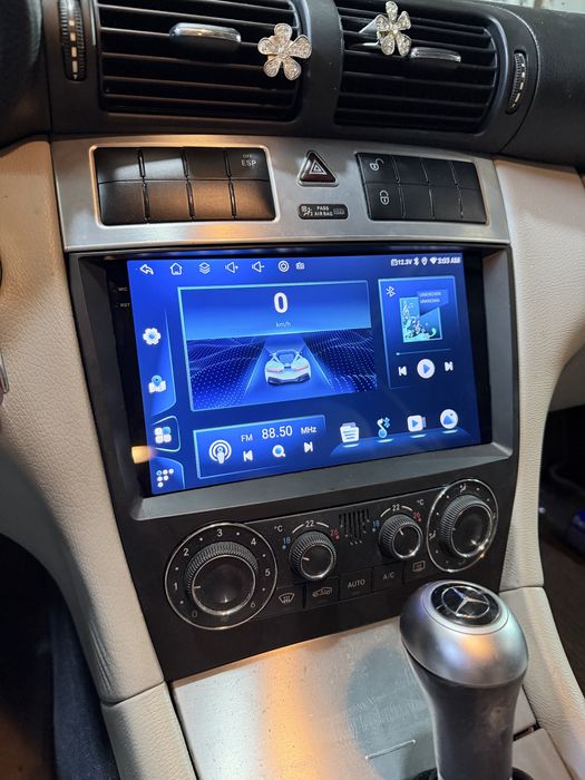 Navigatie Android  Dedicata Mercedes W203 C-Class CARPLAY + Camera
