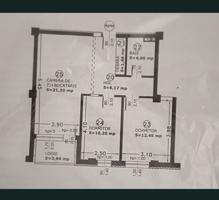 Vand apartament 3 camere - SAN CASA