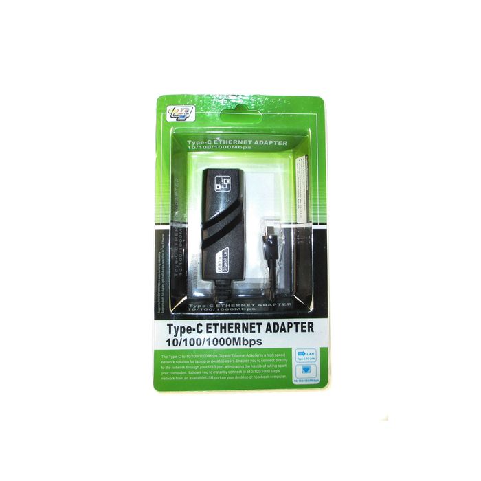 Адаптер USB Tupe-C LAN 1000 mbps