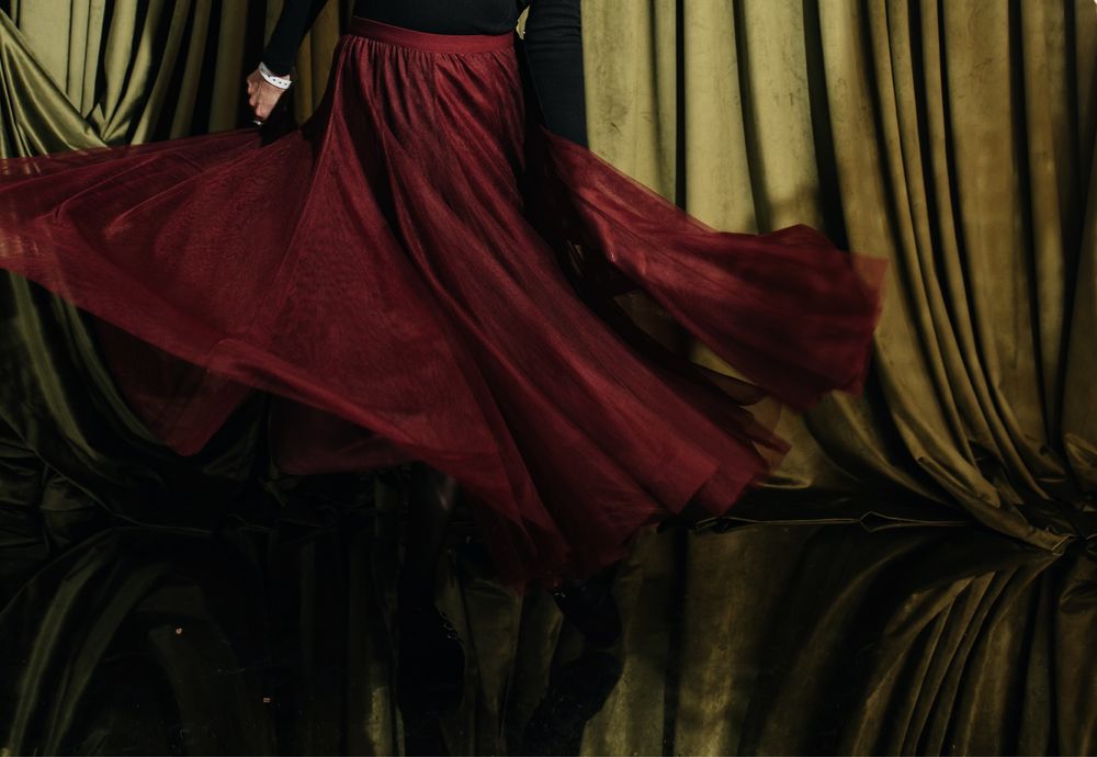 Летящая юбка пачка