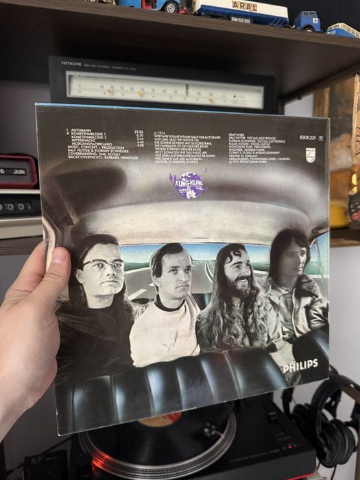 1974 Kraftwerk Autobahn vinyl vinil disc rock pop prima presa