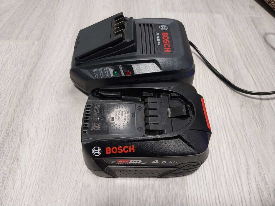 Fierăstrău circular Bosch PKS 18 LI, 18V, 150 mm, cu acumulator 4.0 Ah și încărcător