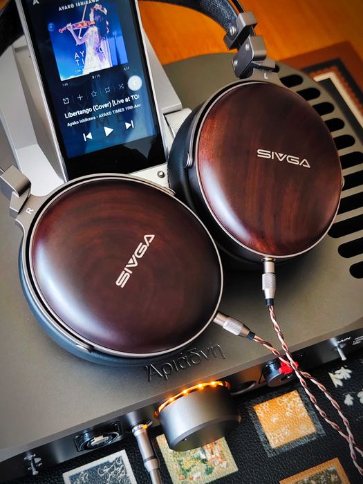 Sivga Peng 50mm Dynamic Driver Closed-Back Wood Casti Noi Hifi