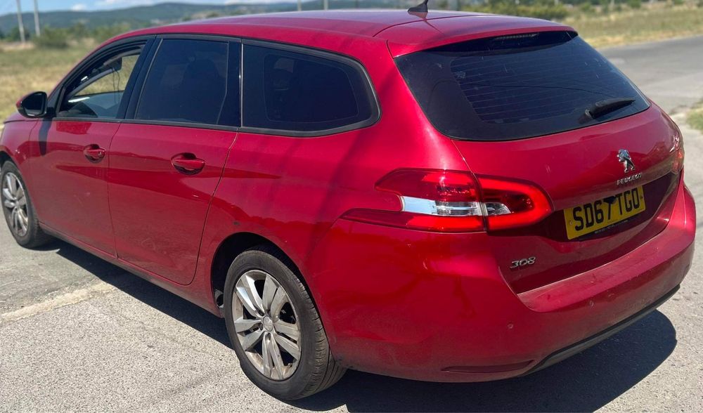 Peugeot 308 2017г 1.6 BlueHDI НА ЧАСТИ