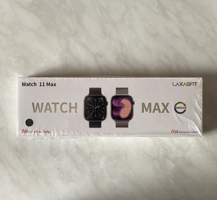 Watch 11 max 46 mm qora/black, Iwatch 11 series