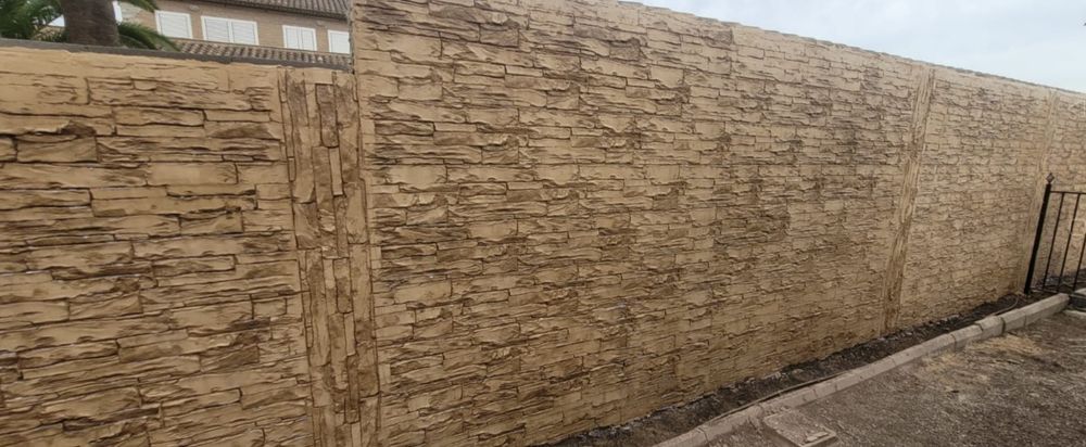 Beton Amprentat/Vertical