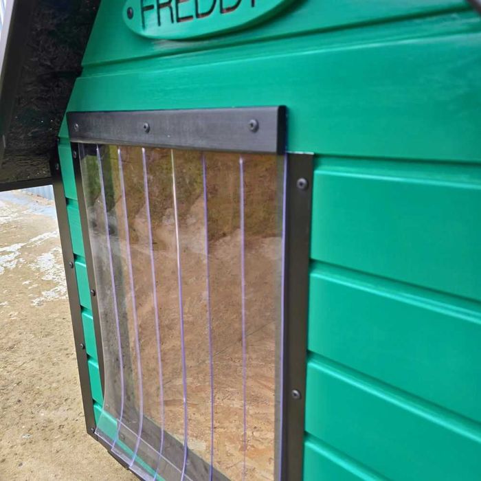 Perdea PVC Protectie Termica Usa Cusca Caine