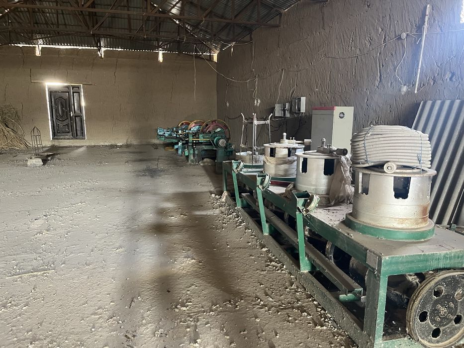 Симга ишлов берадиган ва мих ишлаб чикариган ускуналар