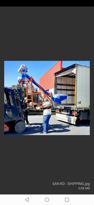 Instalatie de dozare si  insacuit capacitate  10/50 kg