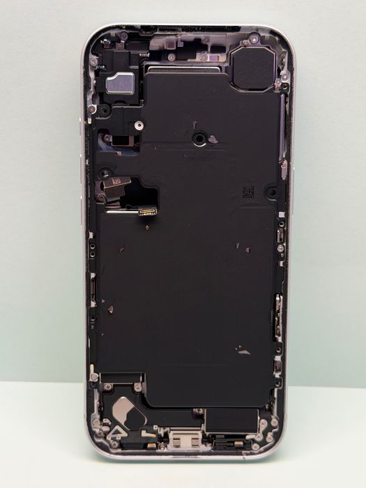 Carcasa originala iPhone 17 Pro Silver Alba camera baterie sticla rama