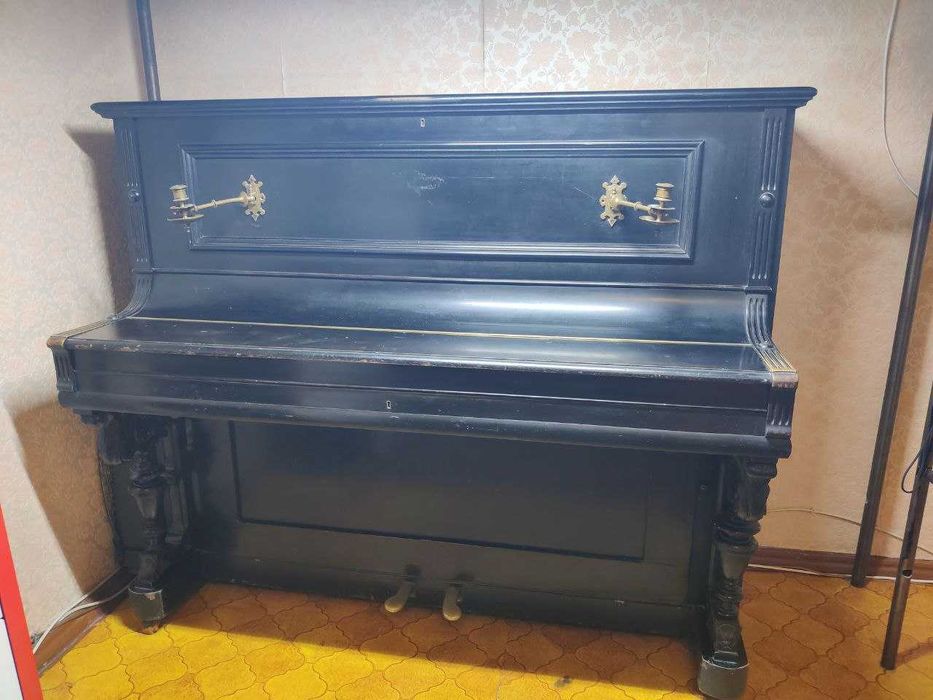 Старинное пианино Zimmermann (Лейпциг)