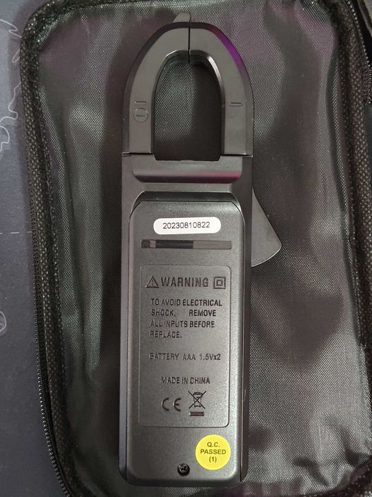 Multimetru Clampmetru, Aneng ST212 Black PRO