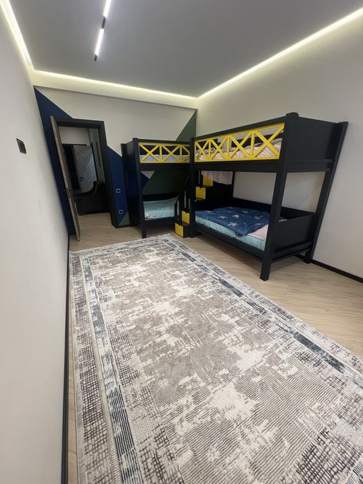 Кровать детская 4х местная