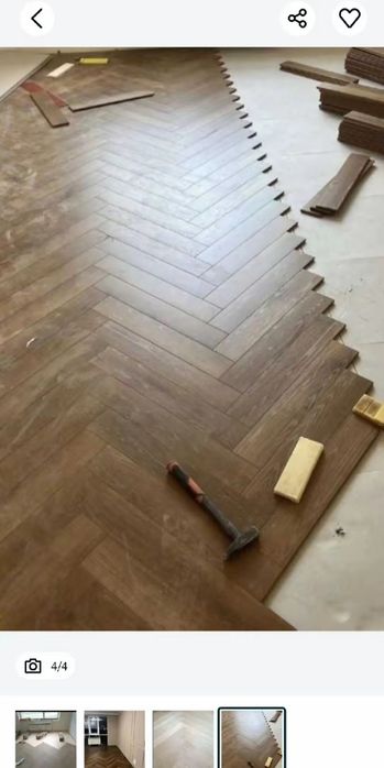 Ш.  Поркет.  Ламинат ёлка тосимиз