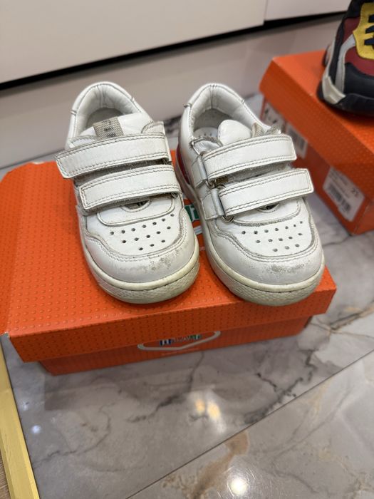 Кеды детские кожа уни