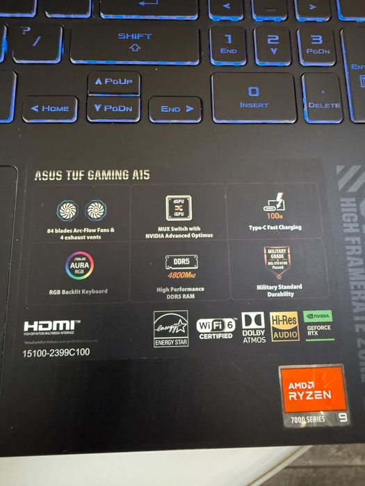 Asus Tuf Gaming A15 Amanet BKG