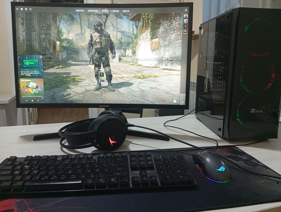 Игровой компьютер 
Ддр4
H