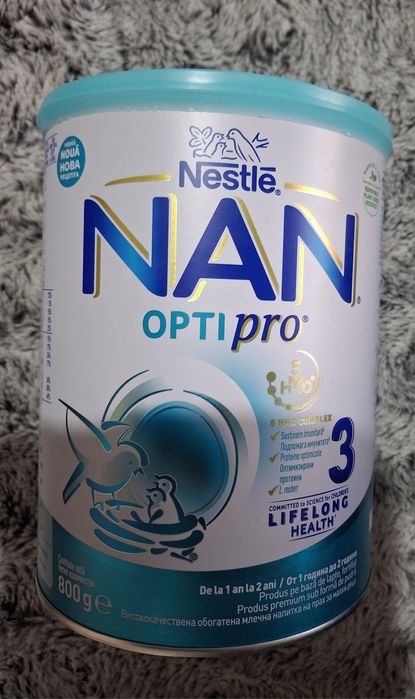 10 cutii Lapte praf 800 grame NAN opti pro