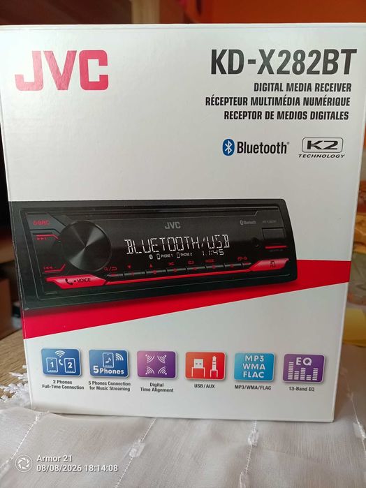 Блутуут рисиивър JVC
