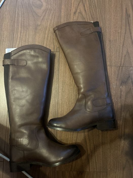 cizme full piele maro marimea 36