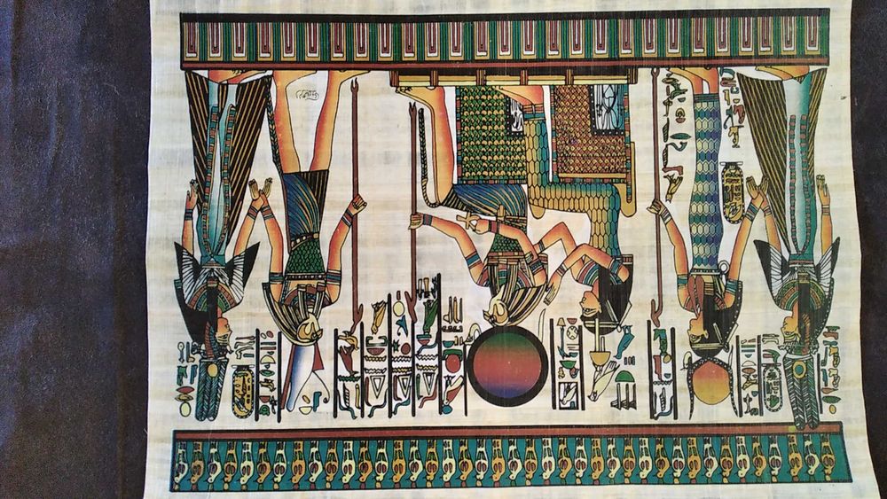 Papirusuri pentru un cadou si un tablou minunat